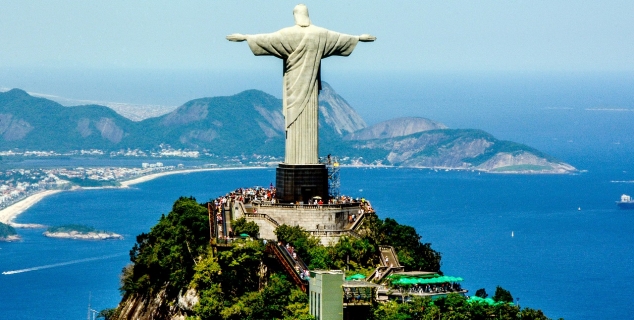 Bilde av Jesus statuen i Brasil 