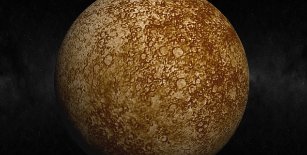 Foto av planeten Merkur
