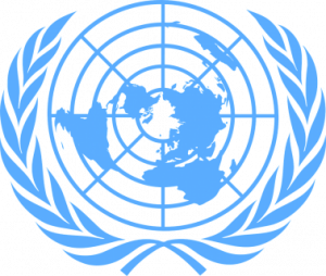 illustrasjon av FN symbol