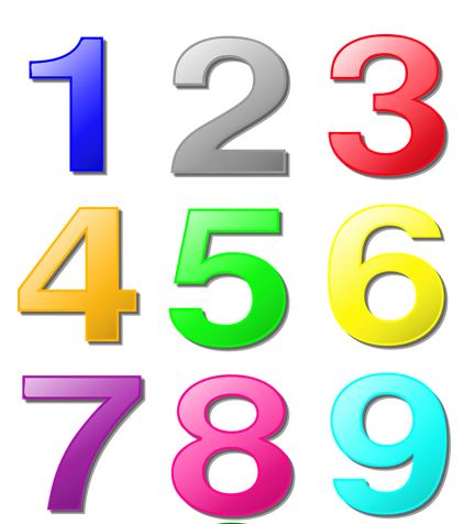 illustrasjon av tall