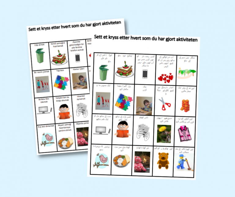 bingo aktivitetsbingo