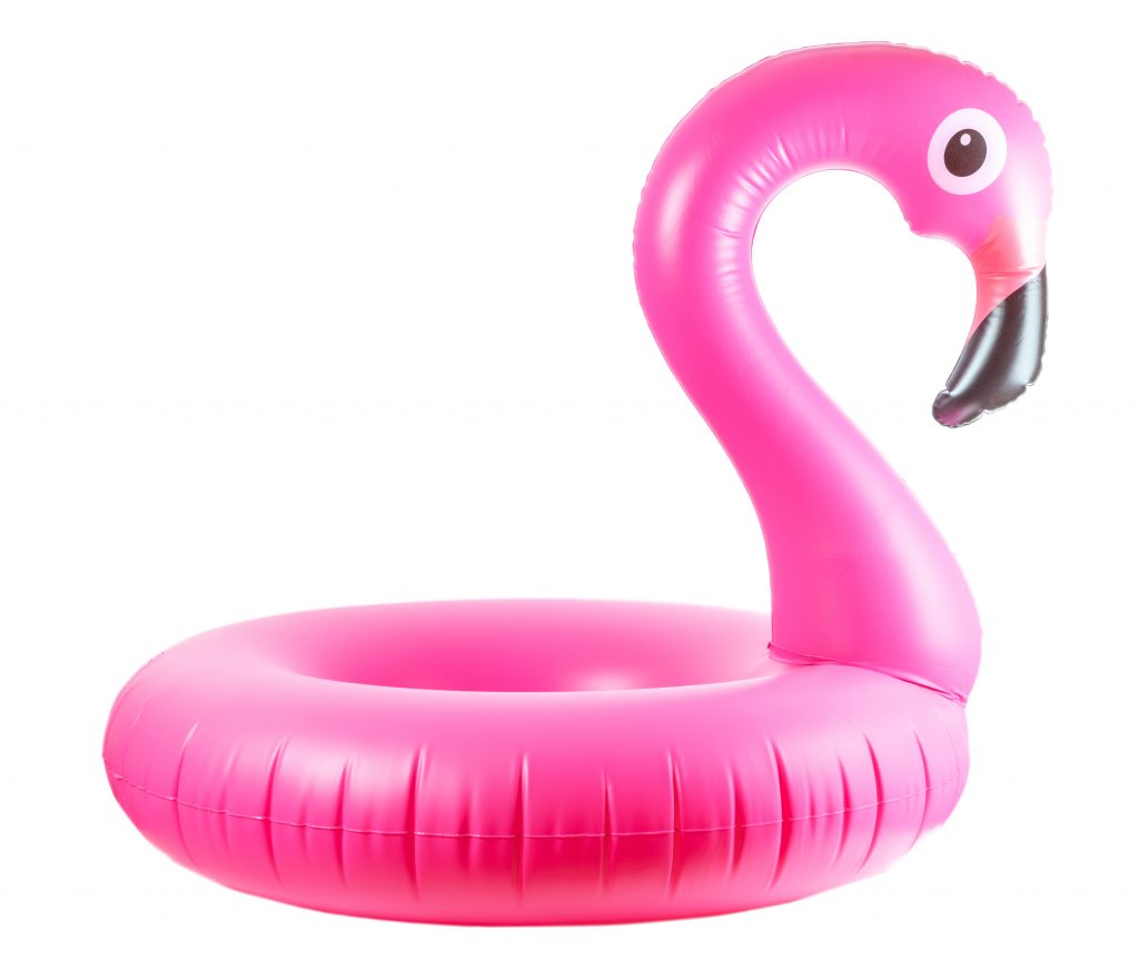 bilde av EN opplåsbar flamingobadering