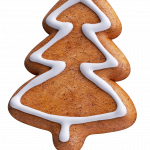 Fotofrafi av en pepperkaje formet som et juletre