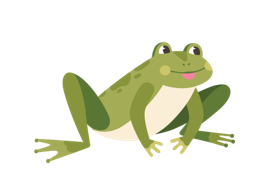 illustrasjonsbilde av en frosk