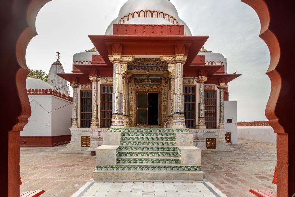 Bilde som viser Jain Bhandasar tempel i India.