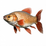 Fotografi av en fisk