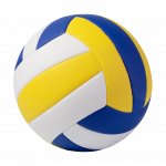 Volleyballball isolert på gjennomsiktig bakgrunn